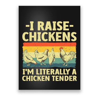 Cool Chicken Tender Art For Women Poultry Chicken Poster