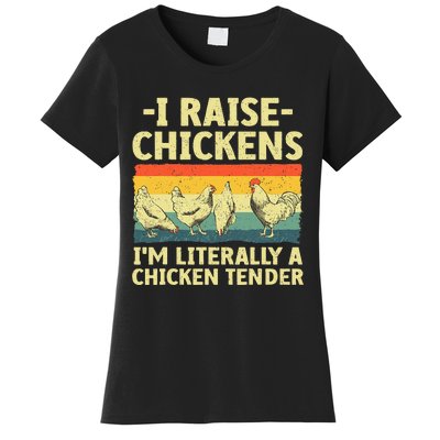 Cool Chicken Tender Art For Women Poultry Chicken Women's T-Shirt