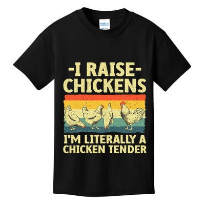 Cool Chicken Tender Art For Women Poultry Chicken Kids T-Shirt