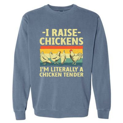 Cool Chicken Tender Art For Women Poultry Chicken Garment-Dyed Sweatshirt