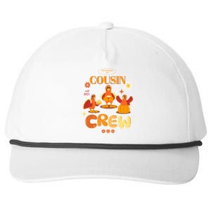 Cousin Crew Turkeys: Thanksgiving Matching For The Family Gift Snapback Five-Panel Rope Hat