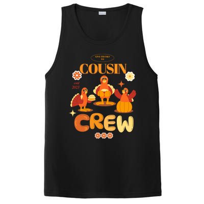 Cousin Crew Turkeys: Thanksgiving Matching For The Family Gift PosiCharge Competitor Tank