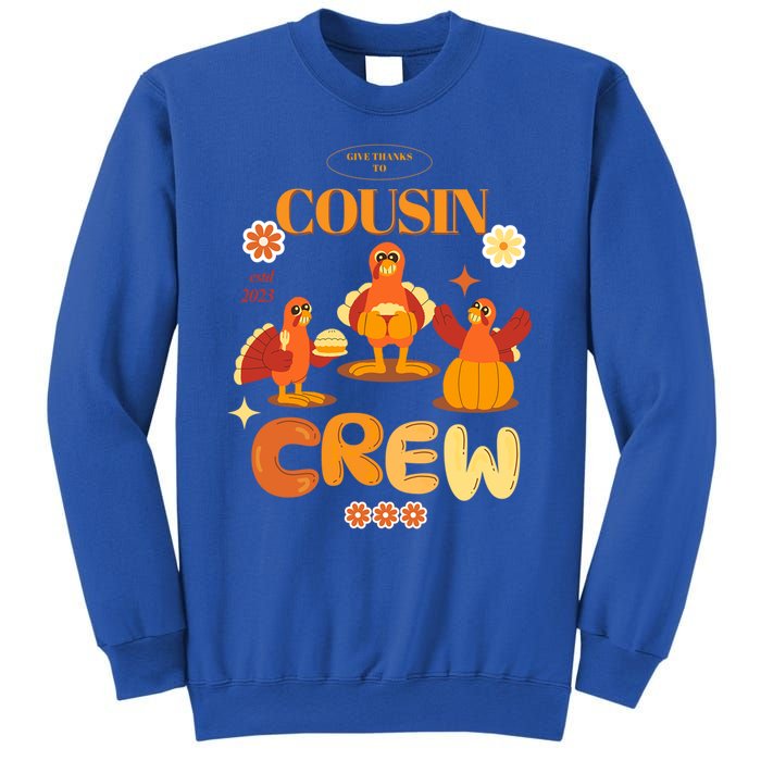 Cousin Crew Turkeys: Thanksgiving Matching For The Family Gift Sweatshirt