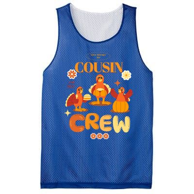 Cousin Crew Turkeys: Thanksgiving Matching For The Family Gift Mesh Reversible Basketball Jersey Tank