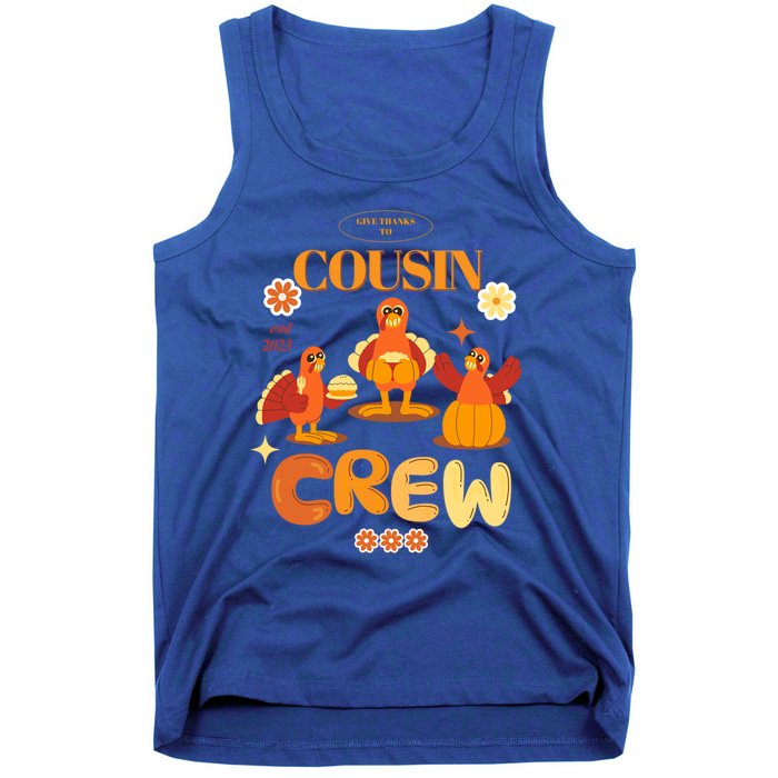 Cousin Crew Turkeys: Thanksgiving Matching For The Family Gift Tank Top