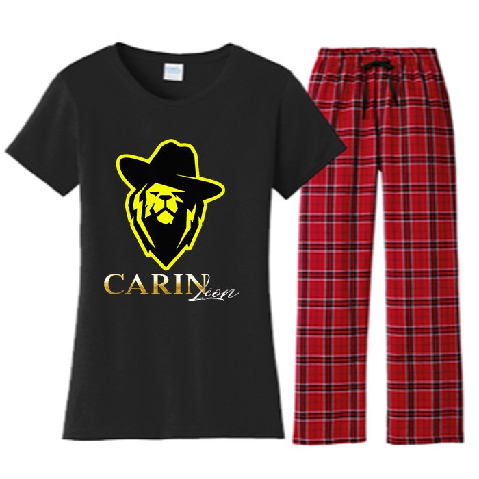 Carin Corridos Tumbados Belicos Leon Cantante Music Mexico Women's Flannel Pajama Set