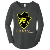 Carin Corridos Tumbados Belicos Leon Cantante Music Mexico Women's Perfect Tri Tunic Long Sleeve Shirt