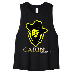 Carin Corridos Tumbados Belicos Leon Cantante Music Mexico Women's Racerback Cropped Tank