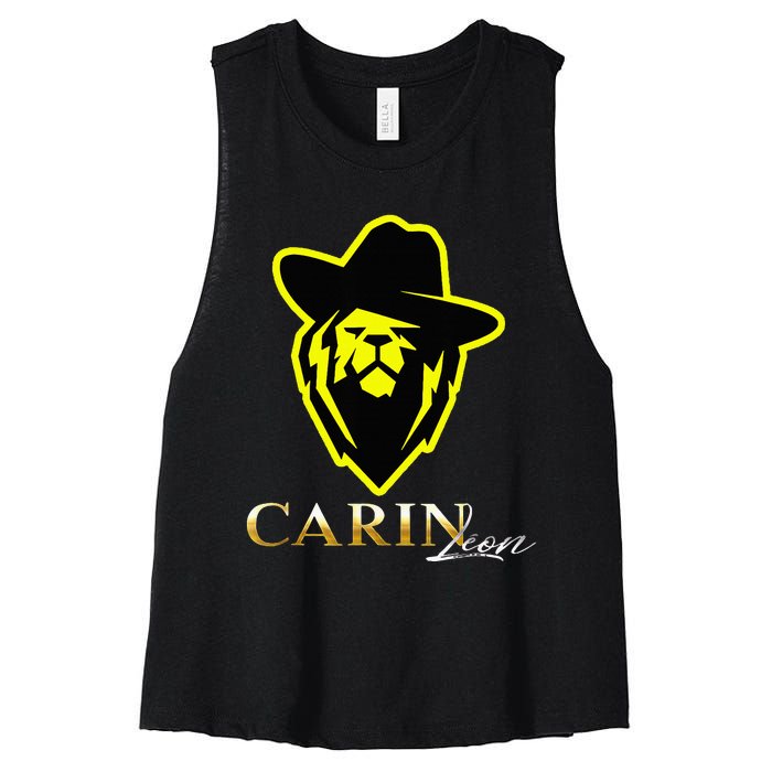 Carin Corridos Tumbados Belicos Leon Cantante Music Mexico Women's Racerback Cropped Tank