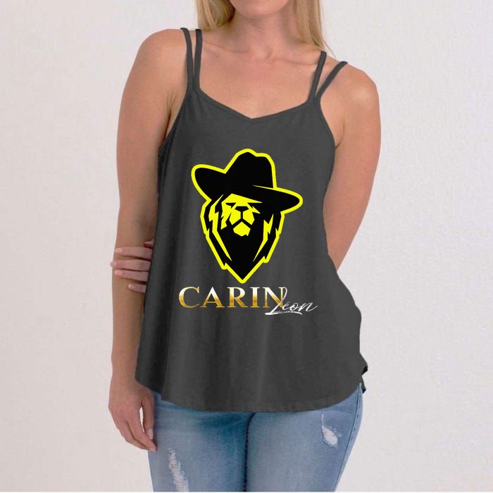 Carin Corridos Tumbados Belicos Leon Cantante Music Mexico Women's Strappy Tank