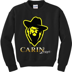 Carin Corridos Tumbados Belicos Leon Cantante Music Mexico Kids Sweatshirt