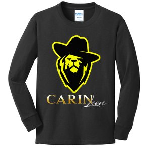 Carin Corridos Tumbados Belicos Leon Cantante Music Mexico Kids Long Sleeve Shirt