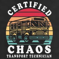 Certified Chaos Transport Technician Funny Driver School 11oz C Handle Ceramic Mug