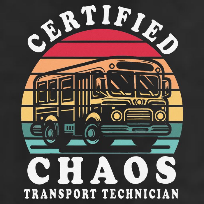 Certified Chaos Transport Technician Funny Driver School 11oz C Handle Ceramic Mug