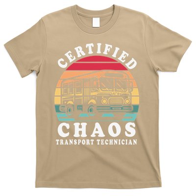 Certified Chaos Transport Technician Funny Driver School T-Shirt