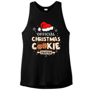 Christmas Cookie Tester Taster Baking Crew Gift Ladies PosiCharge Tri-Blend Wicking Tank