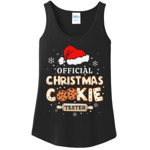 Christmas Cookie Tester Taster Baking Crew Gift Ladies Essential Tank