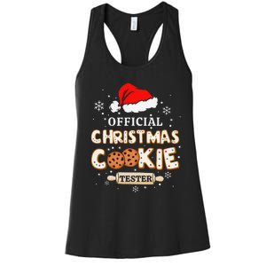 Christmas Cookie Tester Taster Baking Crew Gift Women's Racerback Tank