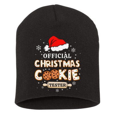 Christmas Cookie Tester Taster Baking Crew Gift Short Acrylic Beanie