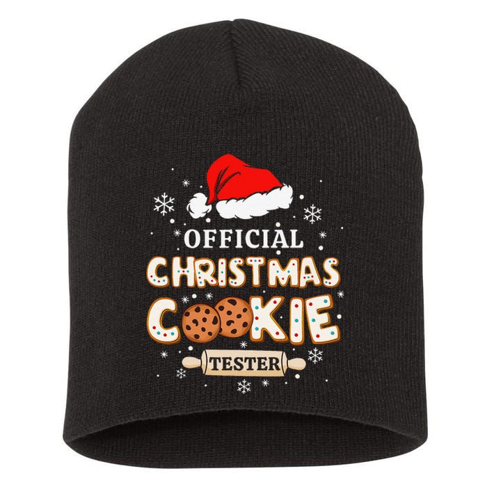 Christmas Cookie Tester Taster Baking Crew Gift Short Acrylic Beanie