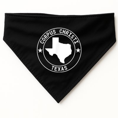 Corpus Christi Texas Lone Star State Gulf Of Mexico Beach USA-Made Doggie Bandana