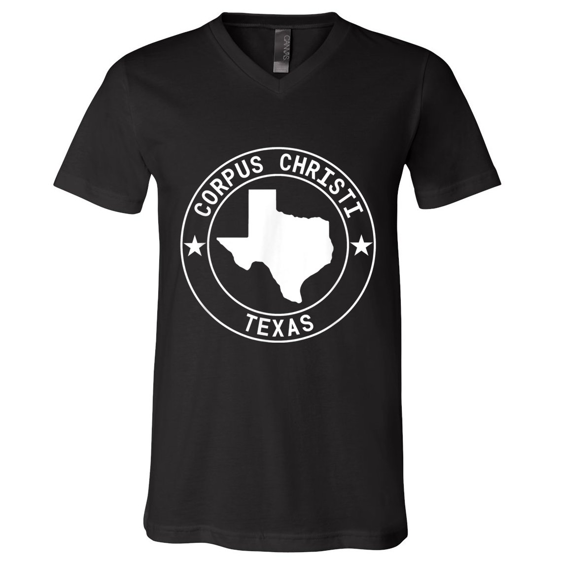 Corpus Christi Texas Lone Star State Gulf Of Mexico Beach V-Neck T-Shirt