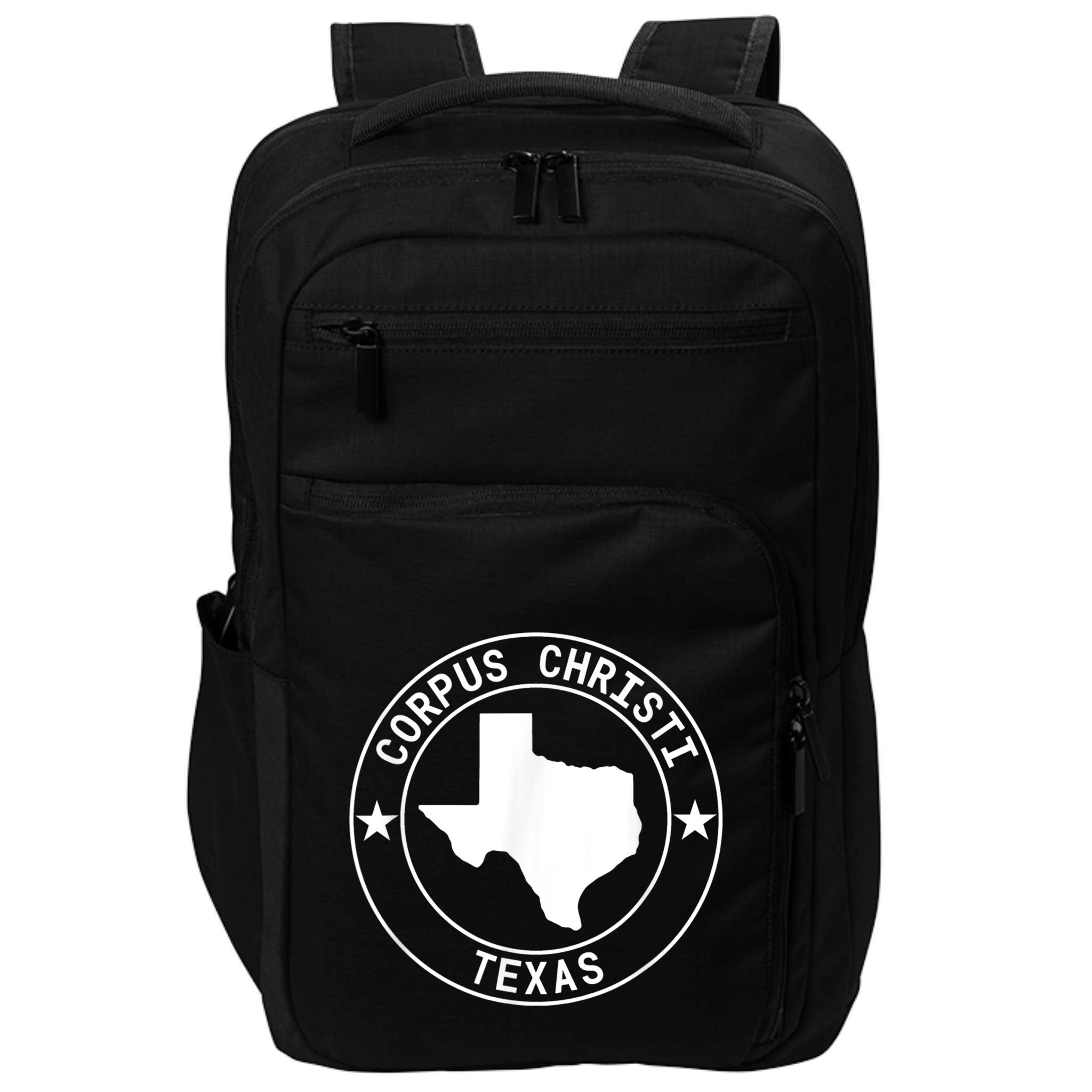 Corpus Christi Texas Lone Star State Gulf Of Mexico Beach Impact Tech Backpack