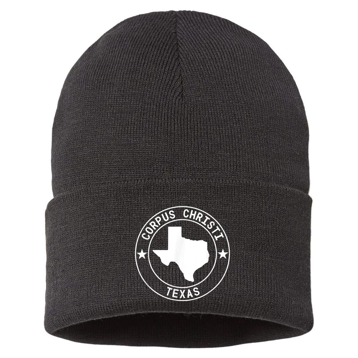 Corpus Christi Texas Lone Star State Gulf Of Mexico Beach Sustainable Knit Beanie