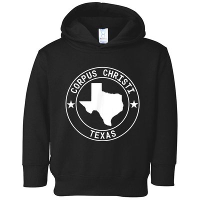 Corpus Christi Texas Lone Star State Gulf Of Mexico Beach Toddler Hoodie