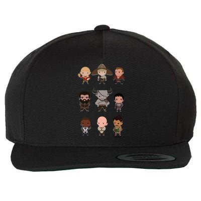 Cutequisition Wool Snapback Cap