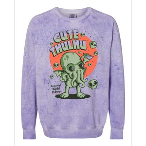 Cutethulhu! Colorblast Crewneck Sweatshirt