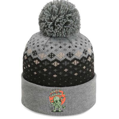 Cutethulhu! The Baniff Cuffed Pom Beanie