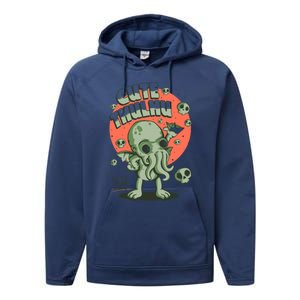 Cutethulhu! Performance Fleece Hoodie