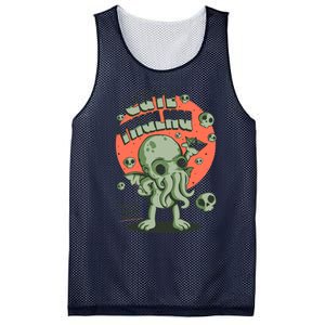 Cutethulhu! Mesh Reversible Basketball Jersey Tank