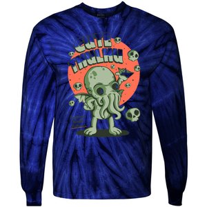 Cutethulhu! Tie-Dye Long Sleeve Shirt