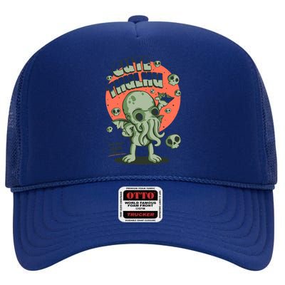 Cutethulhu! High Crown Mesh Back Trucker Hat