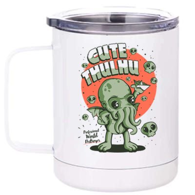 Cutethulhu! 12 oz Stainless Steel Tumbler Cup