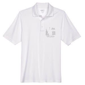 Christmas Christian Unto You Is Born A Savior Men's Origin Performance Pique Polo