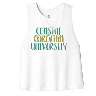 Coastal Carolina University Women's Racerback Cropped Tank