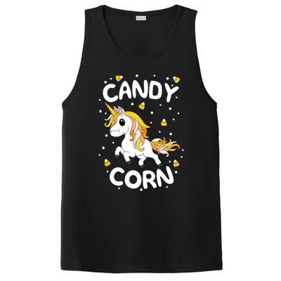 Candy Corn Unicorn Halloween Halloween Boonicorn School Cool Gift PosiCharge Competitor Tank