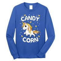 Candy Corn Unicorn Halloween Halloween Boonicorn School Cool Gift Long Sleeve Shirt