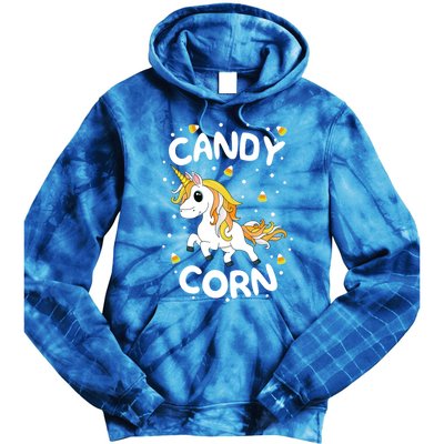 Candy Corn Unicorn Halloween Halloween Boonicorn School Cool Gift Tie Dye Hoodie