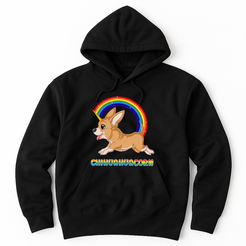 Chihuahuacorn Chihuahua Unicorn Hoodie