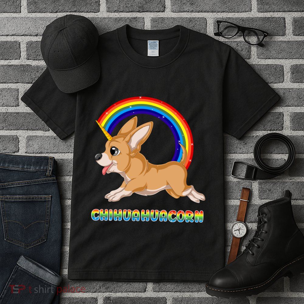 Chihuahuacorn Chihuahua Unicorn Tall T-Shirt