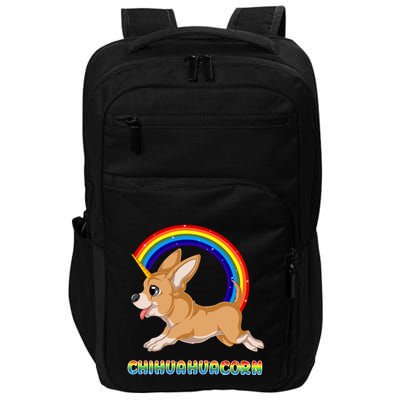 Chihuahuacorn Chihuahua Unicorn Impact Tech Backpack