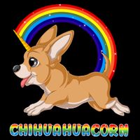 Chihuahuacorn Chihuahua Unicorn Drawstring Bag