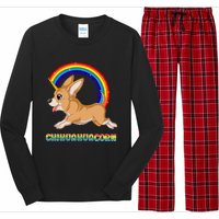 Chihuahuacorn Chihuahua Unicorn Long Sleeve Pajama Set