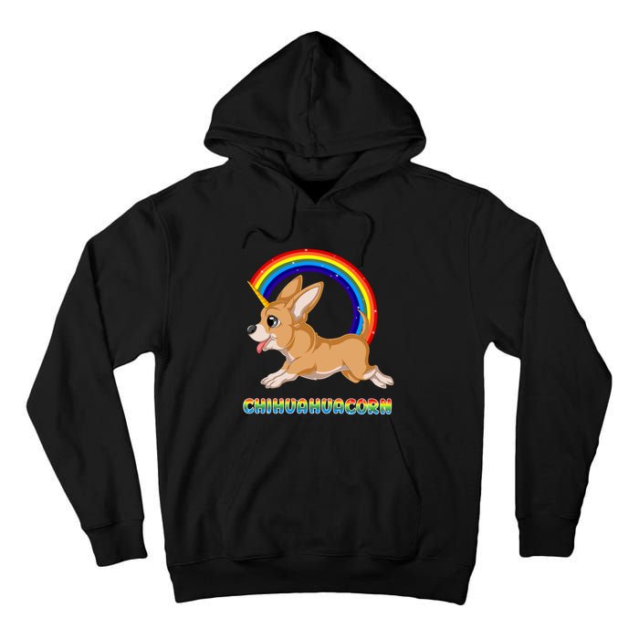 Chihuahuacorn Chihuahua Unicorn Tall Hoodie