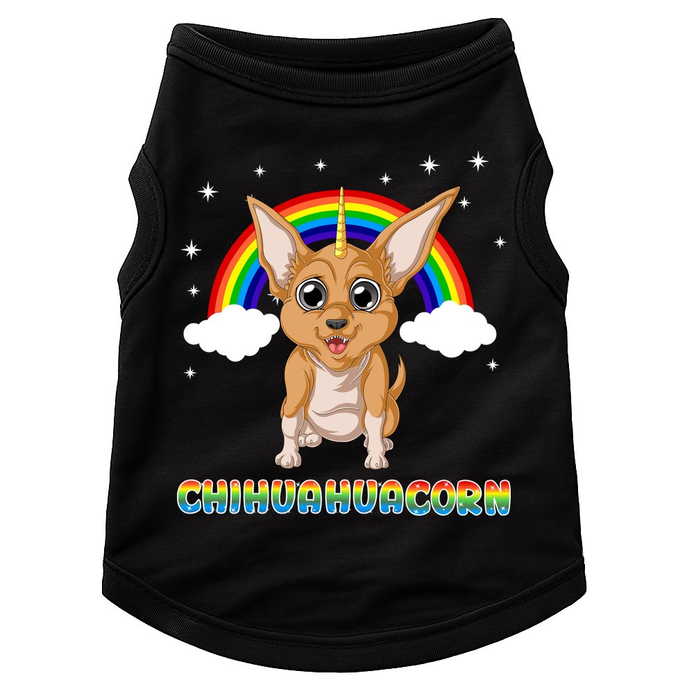 Chihuahuacorn Chihuahua Unicorn Doggie Tank