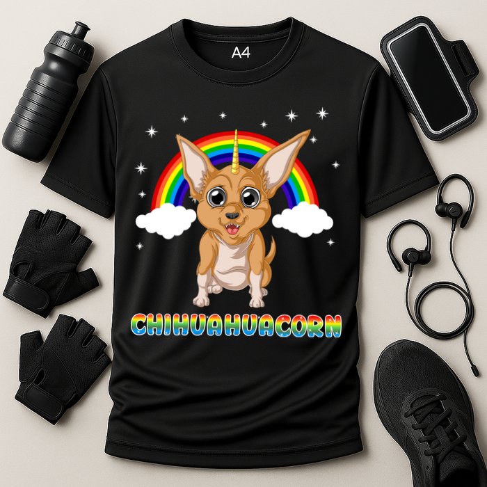 Chihuahuacorn Chihuahua Unicorn Performance Shirt